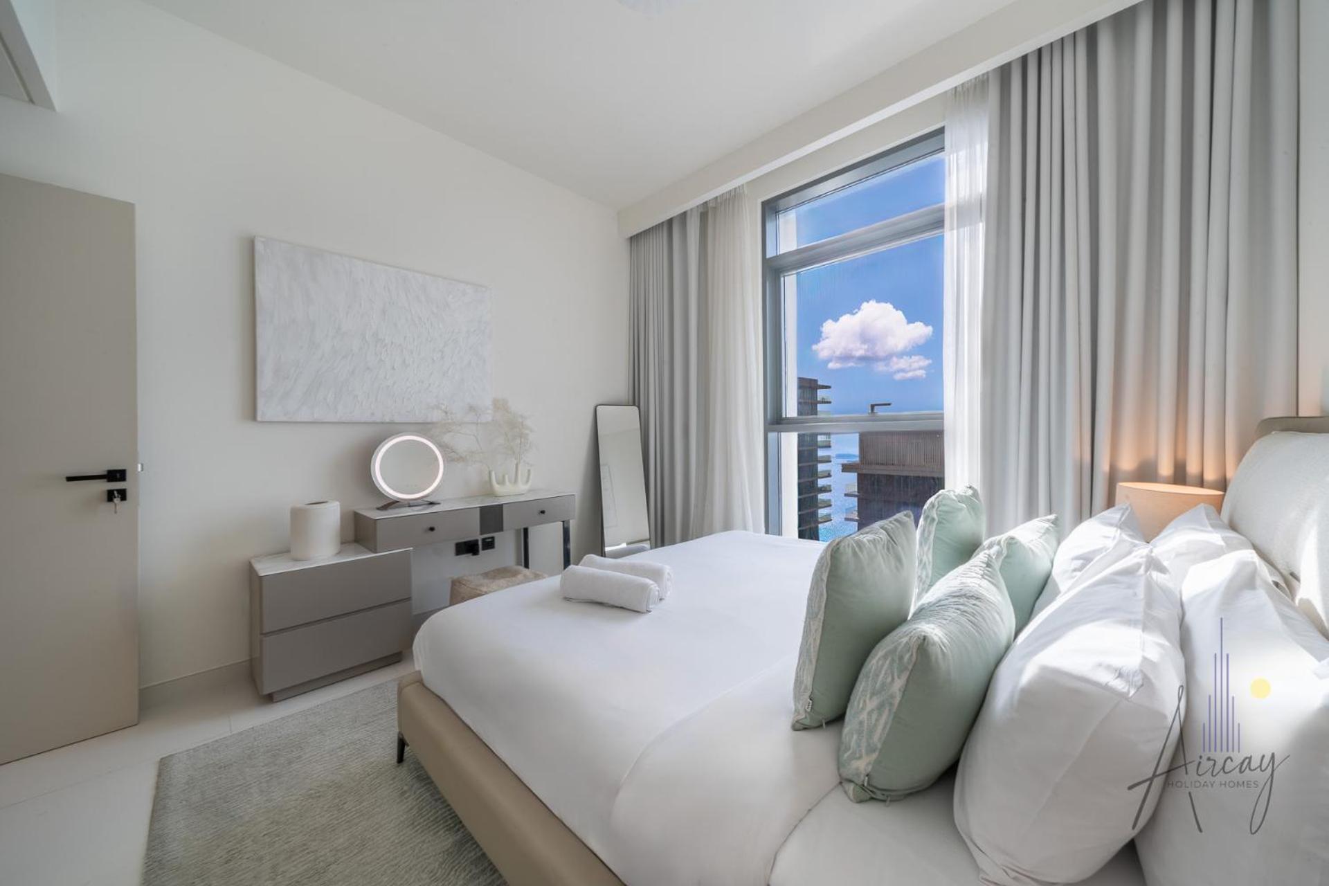 Sky-high 1br Retreatmarina Vistaemaar Beachfront Daire
