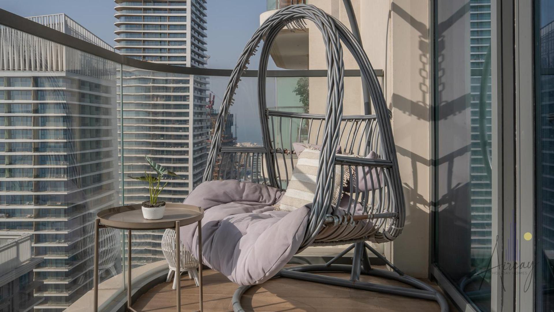 Sky-high 1br Retreatmarina Vistaemaar Beachfront Daire Dubai
