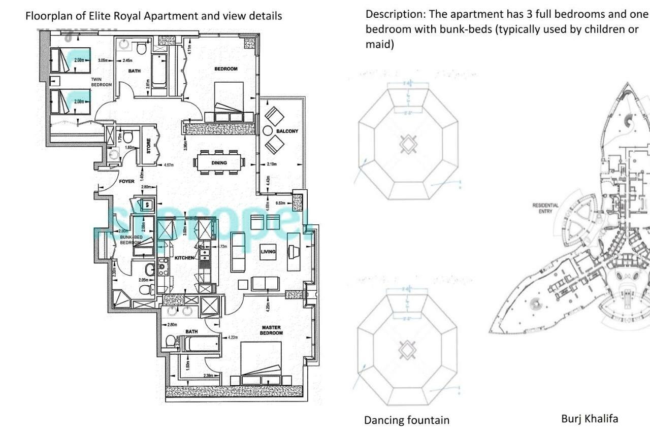 Burj Grand - Four Bedrooms * Dubai