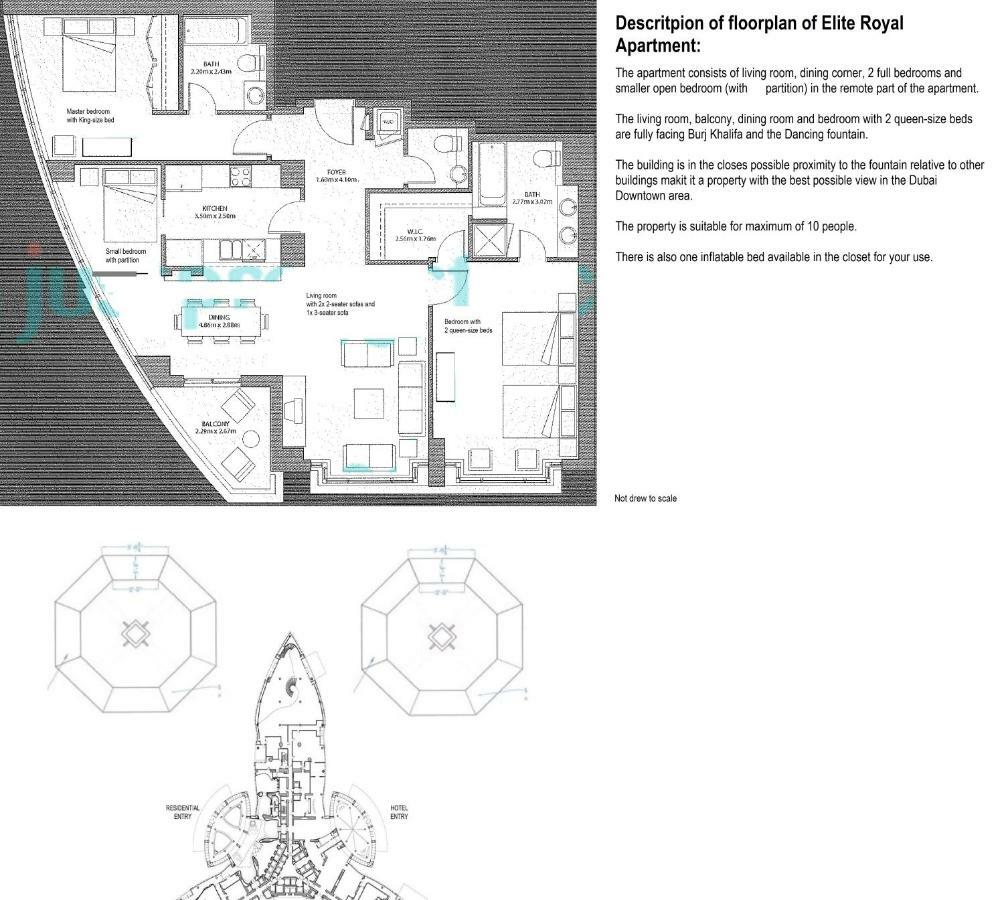 Elite Royal - Full Burj Khalifa And Fountain View - Caesar