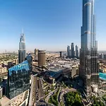 Full Burj Khalifa View: Atlas Homestays - 03 Bedroom At Burj Vista 5005