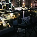 Luxury Modern Studio In Jlt With Amazing View & Rooftop Pool - Sleeps 3
