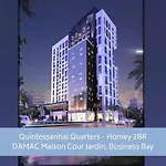 Homey 2Br Damac Maison Cour Jardin, Business Bay