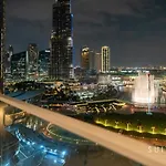 Fountain And Burj Khalifa Facing Exclusive Suite