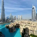 Durrani Homes - The Residences 5Br Besides Dubai Mall With Burjkhalifa And Fountain View