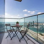 Damac Heights Tower Apartment. Podium Level - Fendi Design.