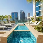 Aliving Stylish Studio With Partial Burj & Canal Views- Prive , Business Bay 713