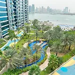 Luxury Escapes - Premium 3Br - Partial Sea View The Palm - Near Nakheel Mall & Mono Rail - Oceana