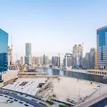 1Br In Business Bay With Beautiful Canal View!