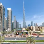 Ultra Luxury Downtown - Full Burj Khalifa View - 5 Min Walk To Dubai Mall!