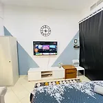 Private Room With Curtains In Marina & Blue Water