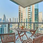 Burj Khalifa Front View & Fountain View Island Paradise 2Br Luxury Apartment Burj Residences Golden Homes