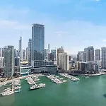 Top-Floor Luxury 2Br With Stunning Marina View