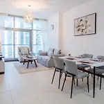 Elegant Condo In Jlt Near Metro With Qbed, Pool, Gym, Fast Wi-Fi