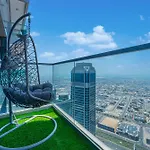 3 King Beds - 7Mins To Dubai Mall - High Floor Sun Set And Sea View