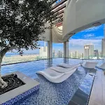 Boulevard 2 Bedroom Family Apartment With Burj Khalifa View And Infinity Pool In 64Th Floor Dubai Downtown