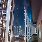 Luxury 1Br With Burj Khalifa View In A 5 Star Hotel Facilities - 5 Min Walk To Dubai Mall
