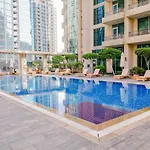 Downtown 1 Bed - Burj Khalifa Balcony View