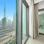 Luxury 2Br, Burj And Fountain View, 2 Min Walk To Dubai Mall
