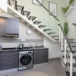 Stylish Loft-Style Studio Apartment At The Bridge In Sports City!