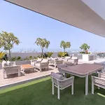 Minimalist Studio With Nature-Inspired Balcony In Jvc