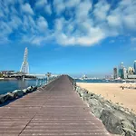 Beachfront Bliss 2Br Dubai Eye & Full Sea View At The Address Beach