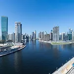 Spacious Studio In Damac Maison Prive Canal Views