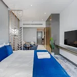 Spacious Studio In Damac Maison Prive Canal Views