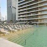 Elegant 2Br With Palm & Sea View L Direct Beach Access