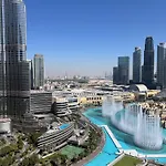 Downtown Luxury - Full Burj Khalifa & Fountain Views - 5 Minutes Walk To Dubai Mall