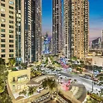 Luxury 2Br Downtown Apt Balcony With Burj And Fountain Views