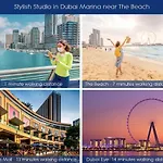 Cozy Studio Dubai Marina By Beach & Metro Z1503