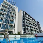 Unique Studio In Azizi Riviera,City & Pool View
