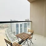 Upscale Apartment At Oval Tower Near Downtown With Balcony And Parking By Belvilla