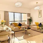Dubai Eye & Sea View 2Br Marina & Beach Walk