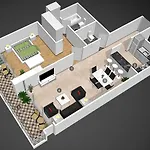 New Apt In Dubai Marina With Balcony And Sea View