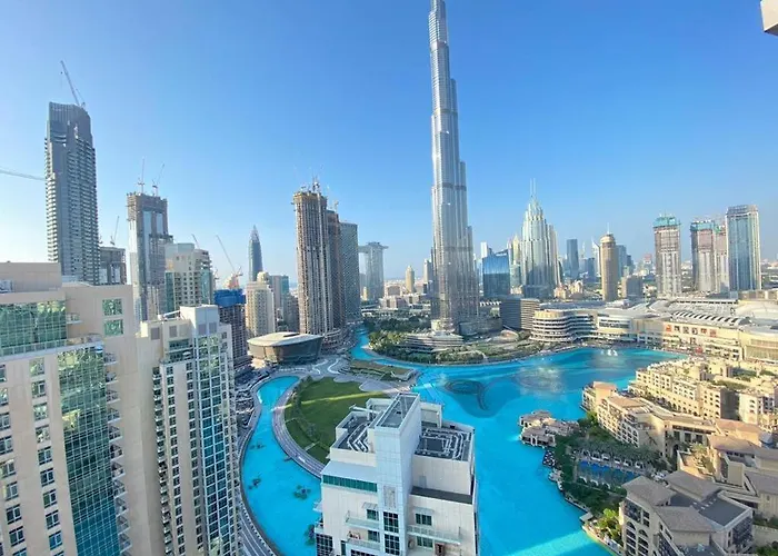 Durrani Homes - Luxury Living Besides Panoramic Fountain And Burj Khalifa View- Burj Khalifa Fireworks