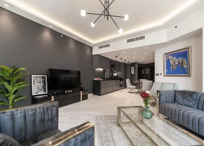 Higuests - Luxury Apartment, 10-Min Walk To Dubai Harbor