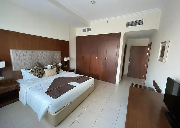 One Masterbedroom Attached Washroom-Bathtub With Kitchen In Two Bedroom Apartments,Cityhouse,Al Barsha 1
