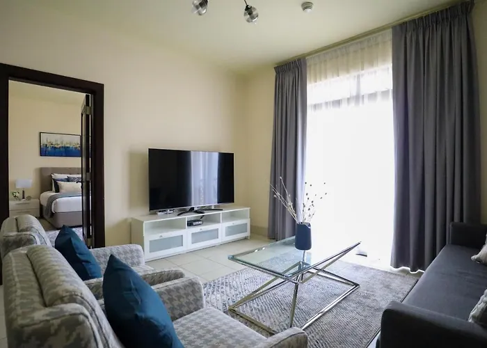 Higuests - Charming Apt With Private Balcony Near Dubai Mall