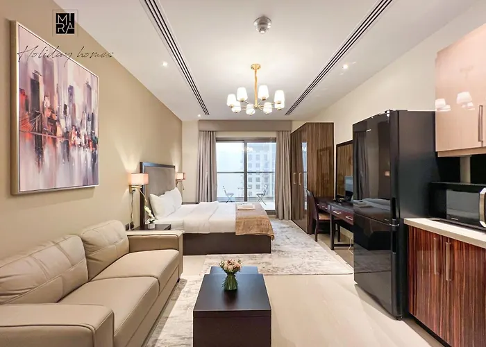 Mira Holiday Homes - Cozy Servised Studio Near Dubai Mall