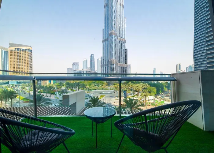 First Class 2Br With Full Burj Khalifa And Fountain View