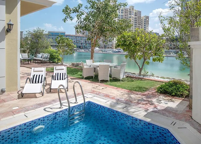 Dream Inn Dubai - Sumptuous Palm Villa With Marina View