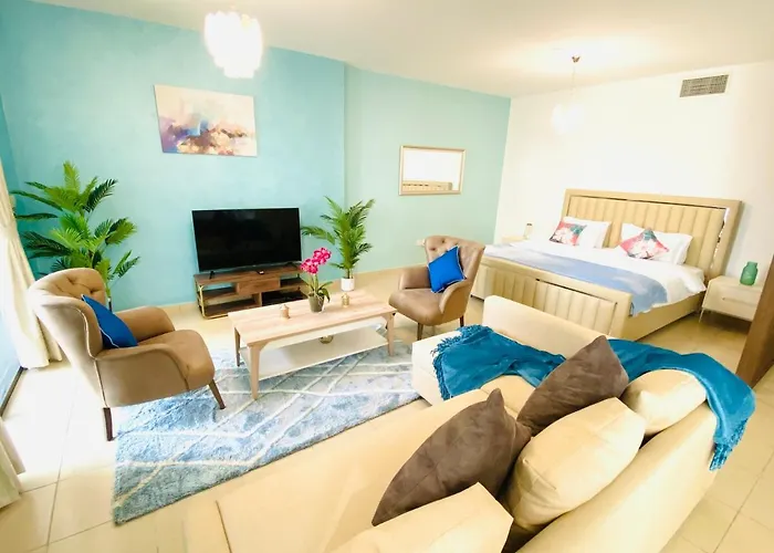 Luxury Casa - Gem Marina View Apartment 1-Bedroom Jbr Beach