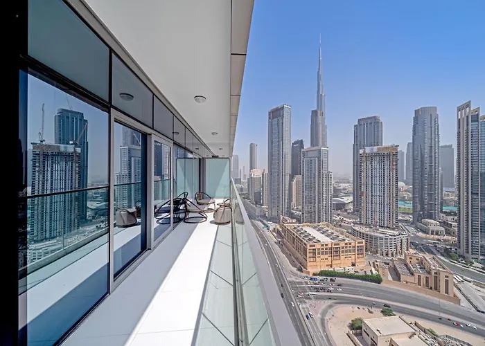 Paramount Midtown Luxury 2 Bedroom With Full Burj-Khalifa View