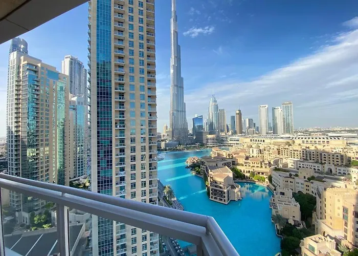 Durrani Homes - The Residences 5Br Besides Dubai Mall With Burjkhalifa And Fountain View