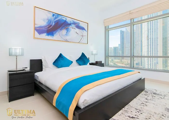 Close To Dubai Mall -Dazzling 1Br In Loft West
