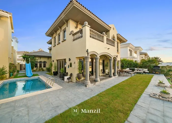 Manzil - Ultra Luxury 5Br Villa With Pool And Beach Access In Palm Jumeirah