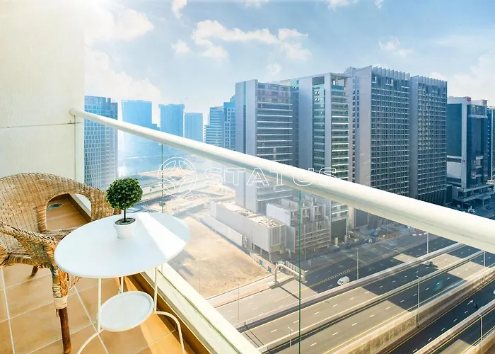 Canal View Studio - Burj Al Najoom-L15 - Near Dubai Mall