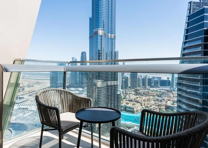 Vacay Lettings - Burj Vista High Floor Burj Khalifa & Fountain View